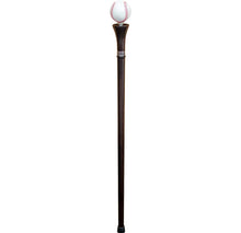Baseball Walking Cane Sturdy Fully Carved Canes Sticks