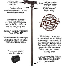 Eagle - Custom Handmade Wooden Walking Cane