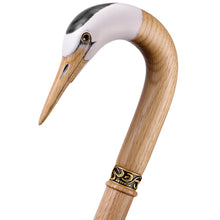 Crane Walking Cane, Hook Cane - Custom Length and Color