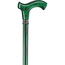 Irish Green Walking Cane - Custom Lenght and Color