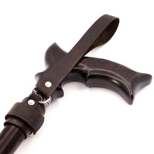 Stylish Leather Wrist Strap for Canes and Walking Sticks