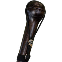 Sturdy Handmade Walking Stick for Men - Solid Hardwood Carved Cane