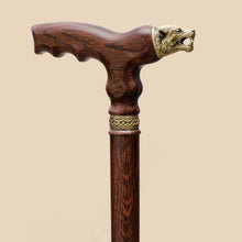 Wolf - Elegant Hand Crafted Walking Cane