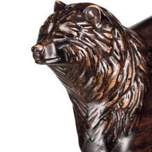 Bear Carved Wood Walking Cane - Custom Length and Color