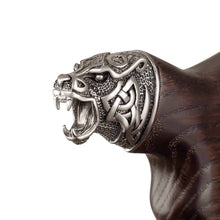 Celtic Bear - Fashionable Walking Cane, Handmade