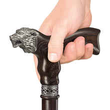 Angry Wolf Cane - Custom Length & Color