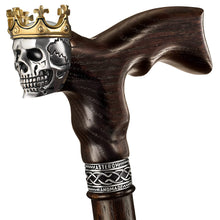 Skull King Walking Cane Custom Length and Color