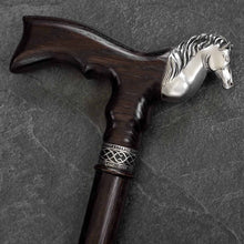 Custom Handmade Horse Walking Cane for Men and Women