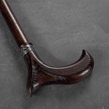 Handmade Ergonomic Wooden Cane for Men and Women