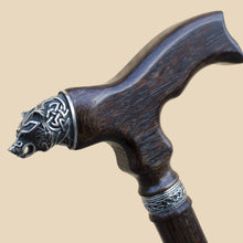 Bear Walking Cane - Custom Length and Color