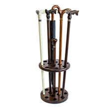Custom Stylish Wooden Stand Holder for Canes Walking Sticks and Umbrella