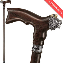 Exclusive Lion King Wooden Walking Cane for Men