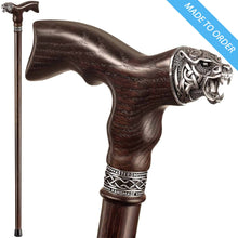 Celtic Bear - Fashionable Walking Cane, Handmade