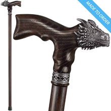 Dragon Walking Cane - Custom Length and Color
