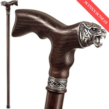 Celtic Bear - Fashionable Walking Cane, Handmade