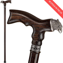 Fancy Eagle Cane - Wood Canes and Walking Sticks