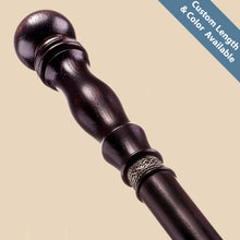 Knob Walking Stick Sturdy Wooden Cane - Custom Length & Color