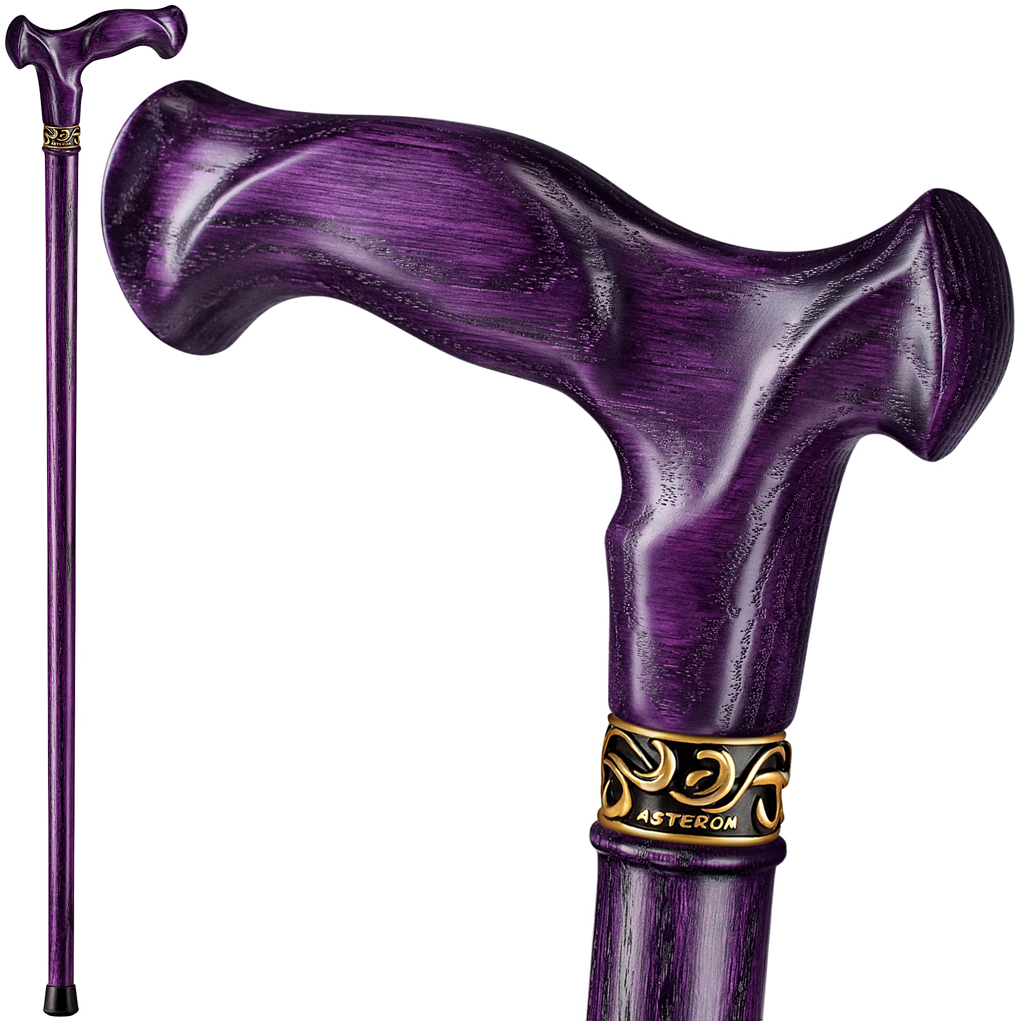 Cool Wooden Walking Cane for Men & Women – Asterom Handmade