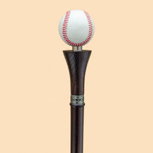 Baseball Walking Cane Sturdy Fully Carved Canes Sticks