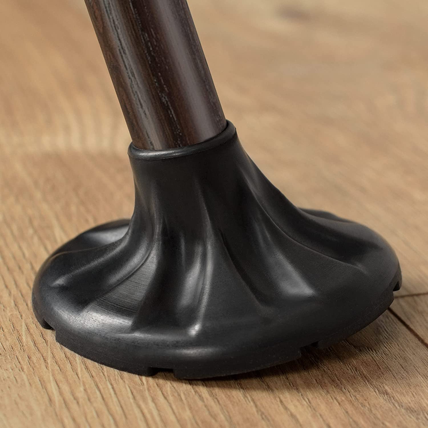 2pcs Wide Rubber Cane Tips - 3/4" Inch