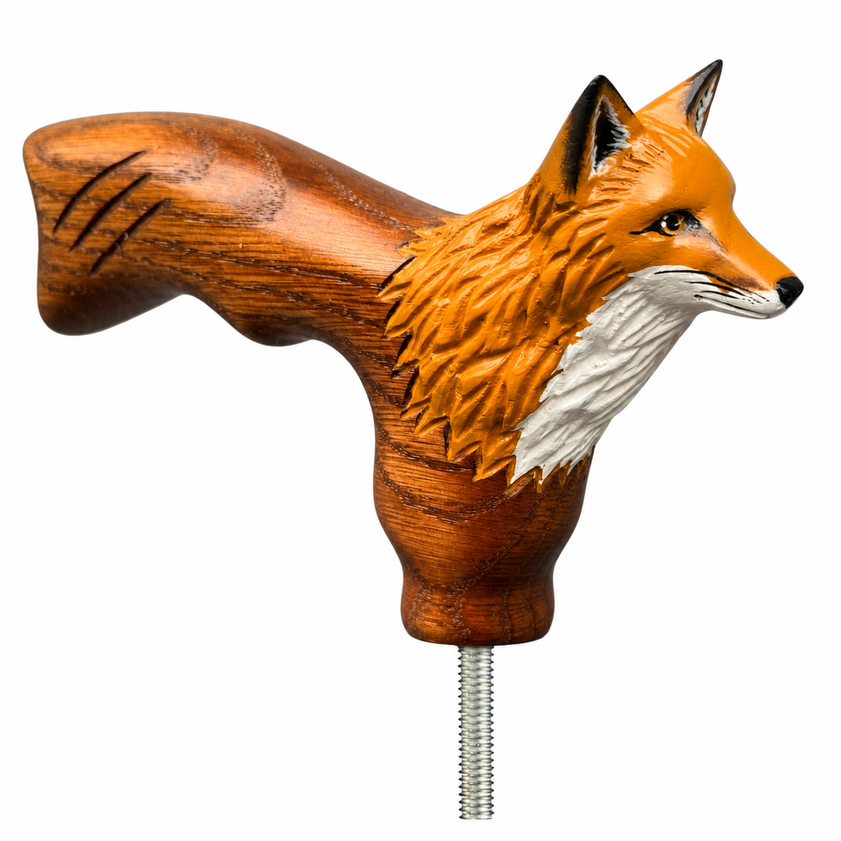 Hand-Painted Fox Handle Only