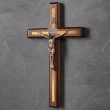 Handmade St Benedict Crucifix Wall Cross