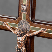 Handmade St Benedict Crucifix Wall Cross