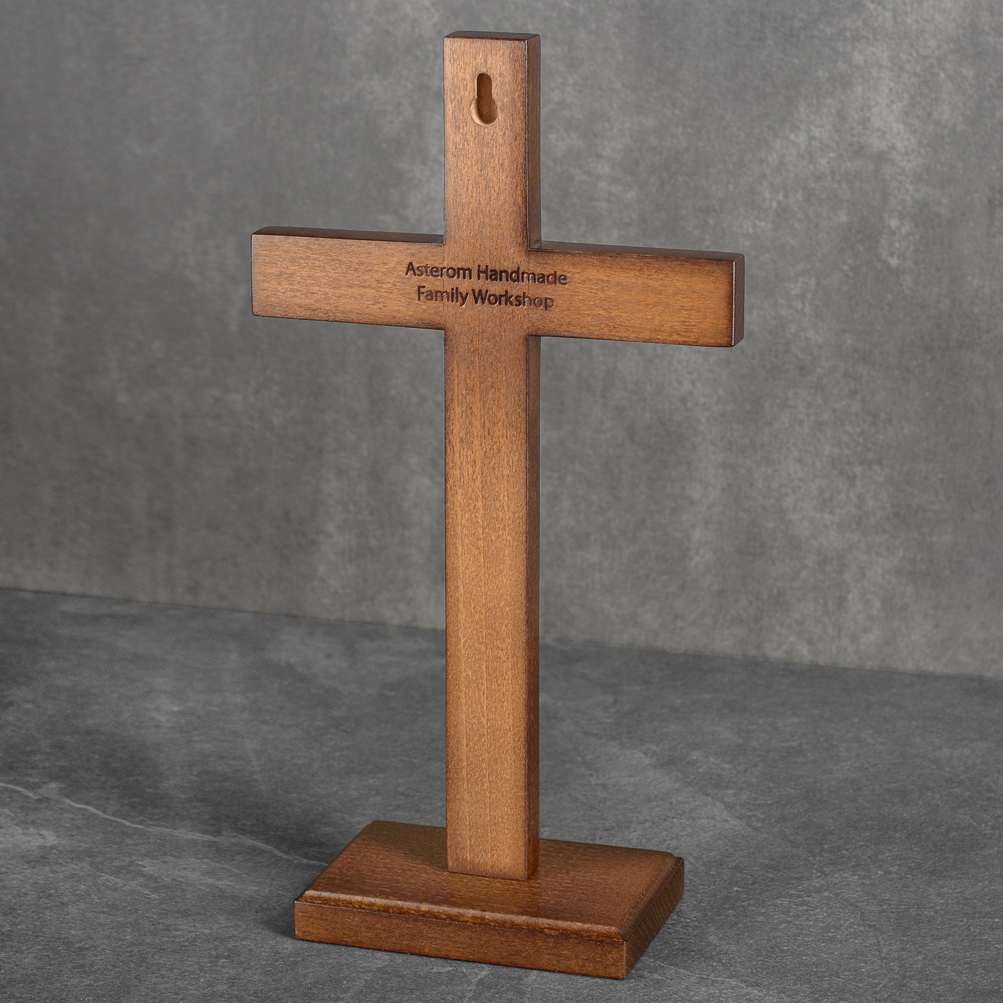 Handmade Standing Crucifix Wall Cross