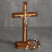 Handmade Standing Crucifix Wall Cross