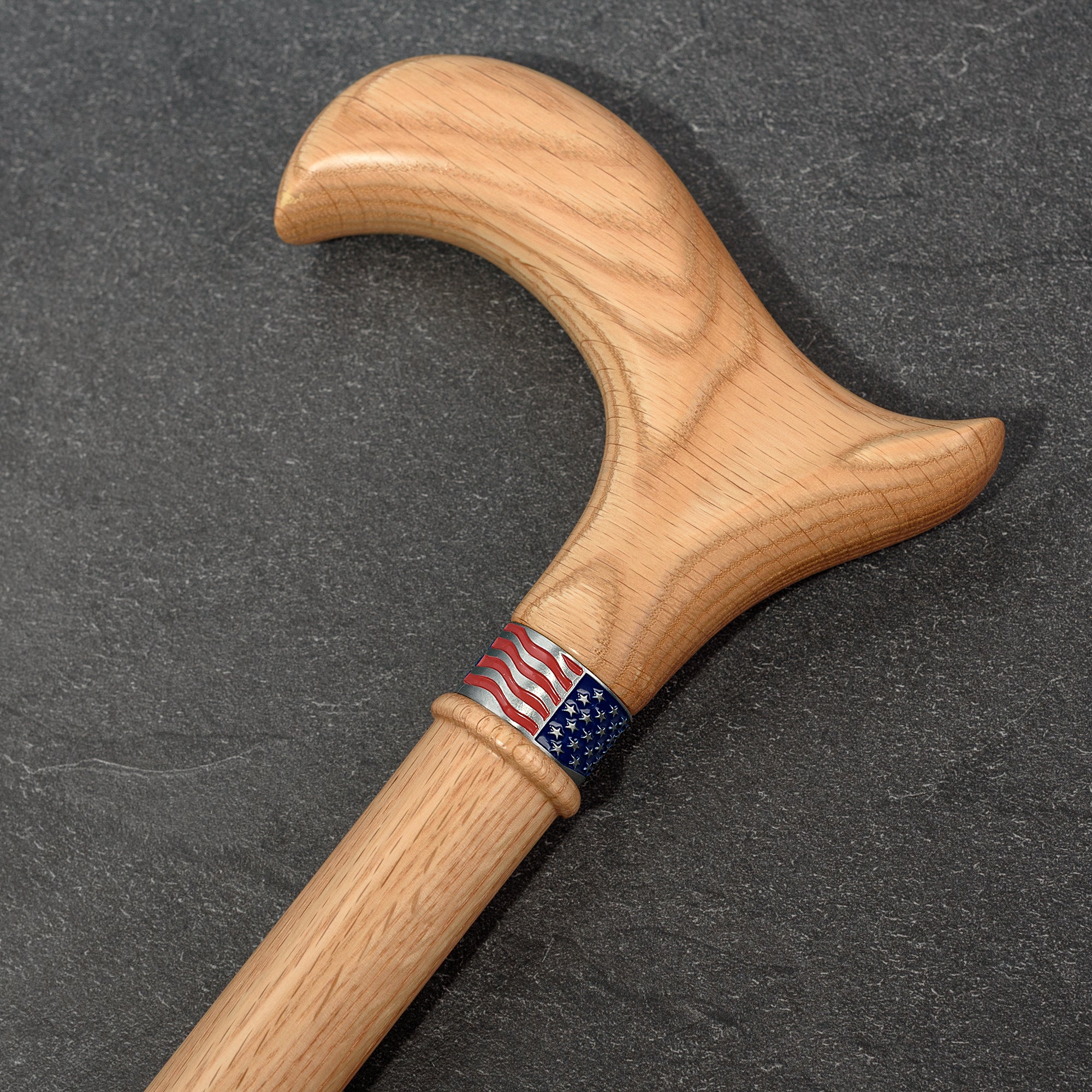 USA Flag Collar Ring for Asterom Walking Canes