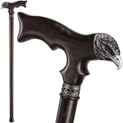 Eagle - Custom Handmade Wooden Walking Cane