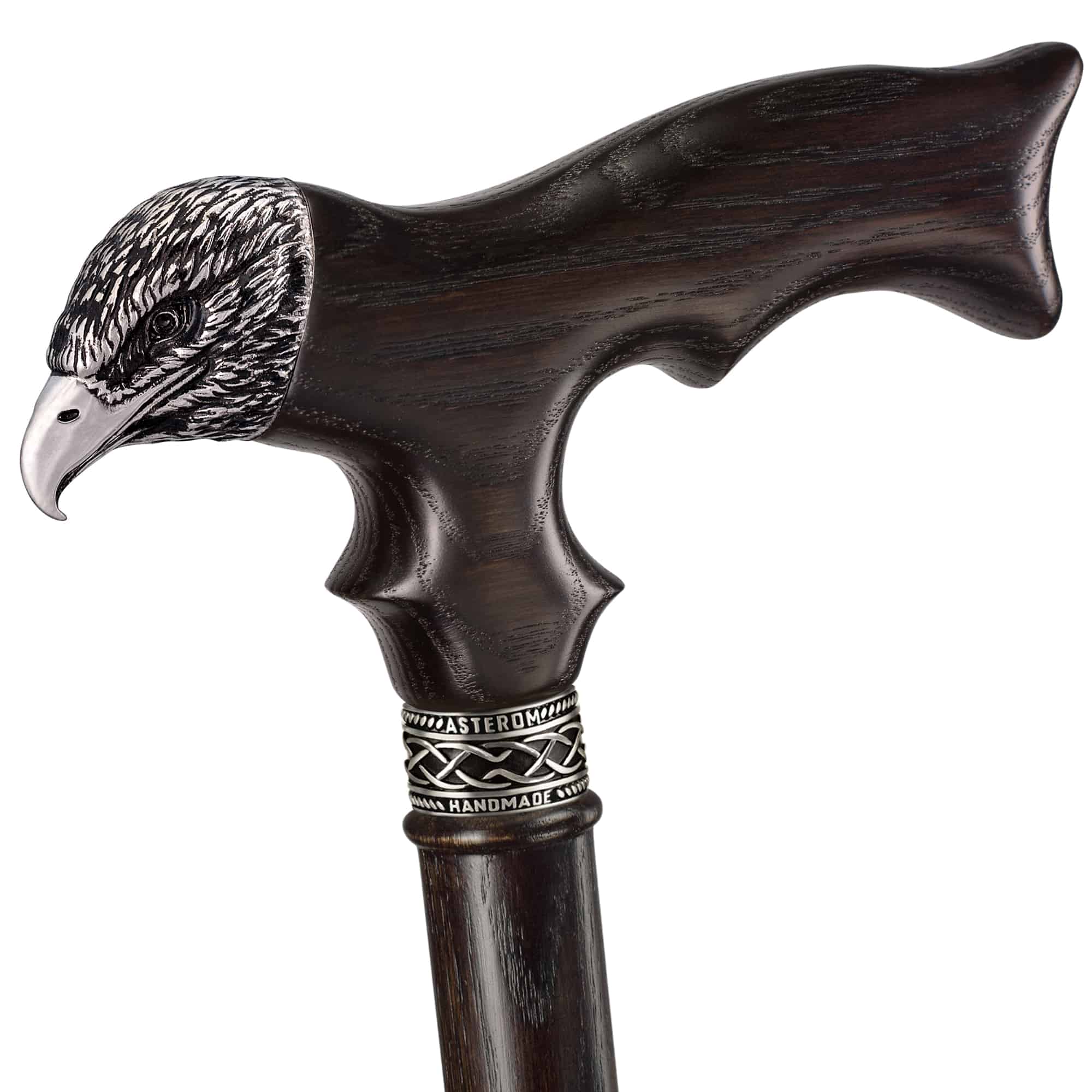 Eagle - Custom Handmade Wooden Walking Cane