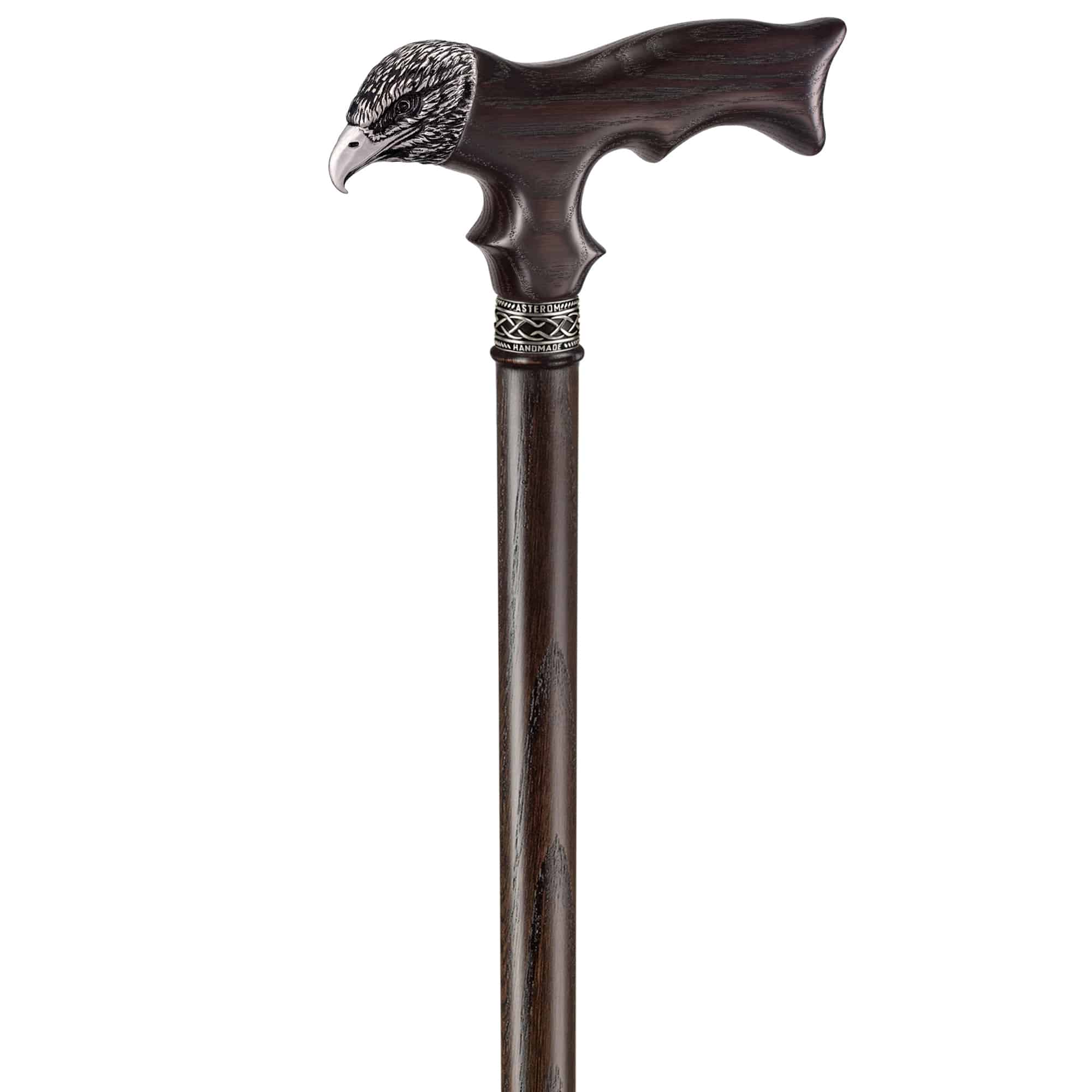 Eagle - Custom Handmade Wooden Walking Cane