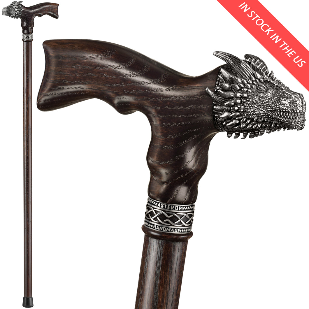 Dragon Walking Cane - Exclusive Handmade Cane