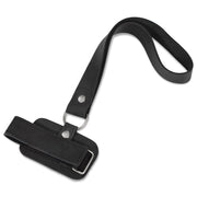 Black Stylish Leather Wrist Strap for Canes and Walking Sticks