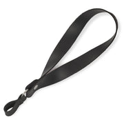 Black Leather Wrist Strap for Canes and Walking Sticks
