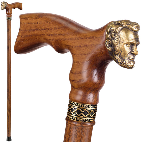Lincoln Walking Cane - Custom Length and Color