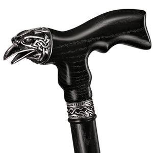 Celtic Raven Cane - Custom Length and Color