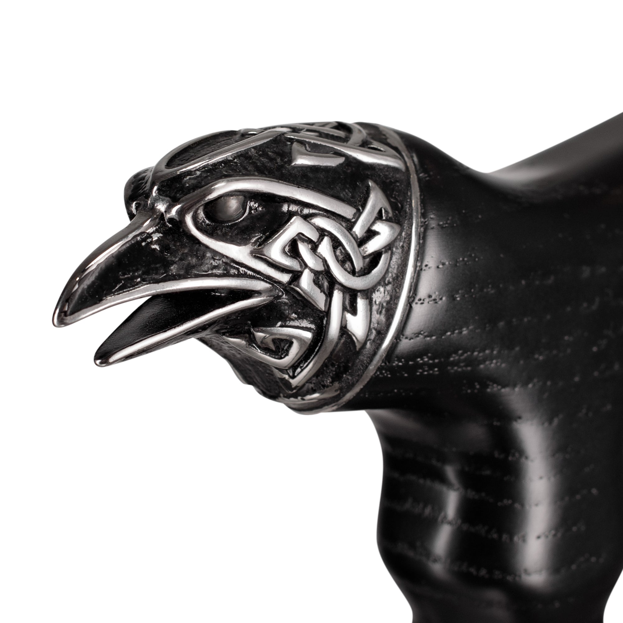 Celtic Raven Cane - Custom Length and Color