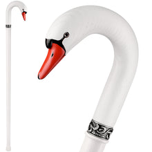 Swan Walking Cane - Custom Length and Color