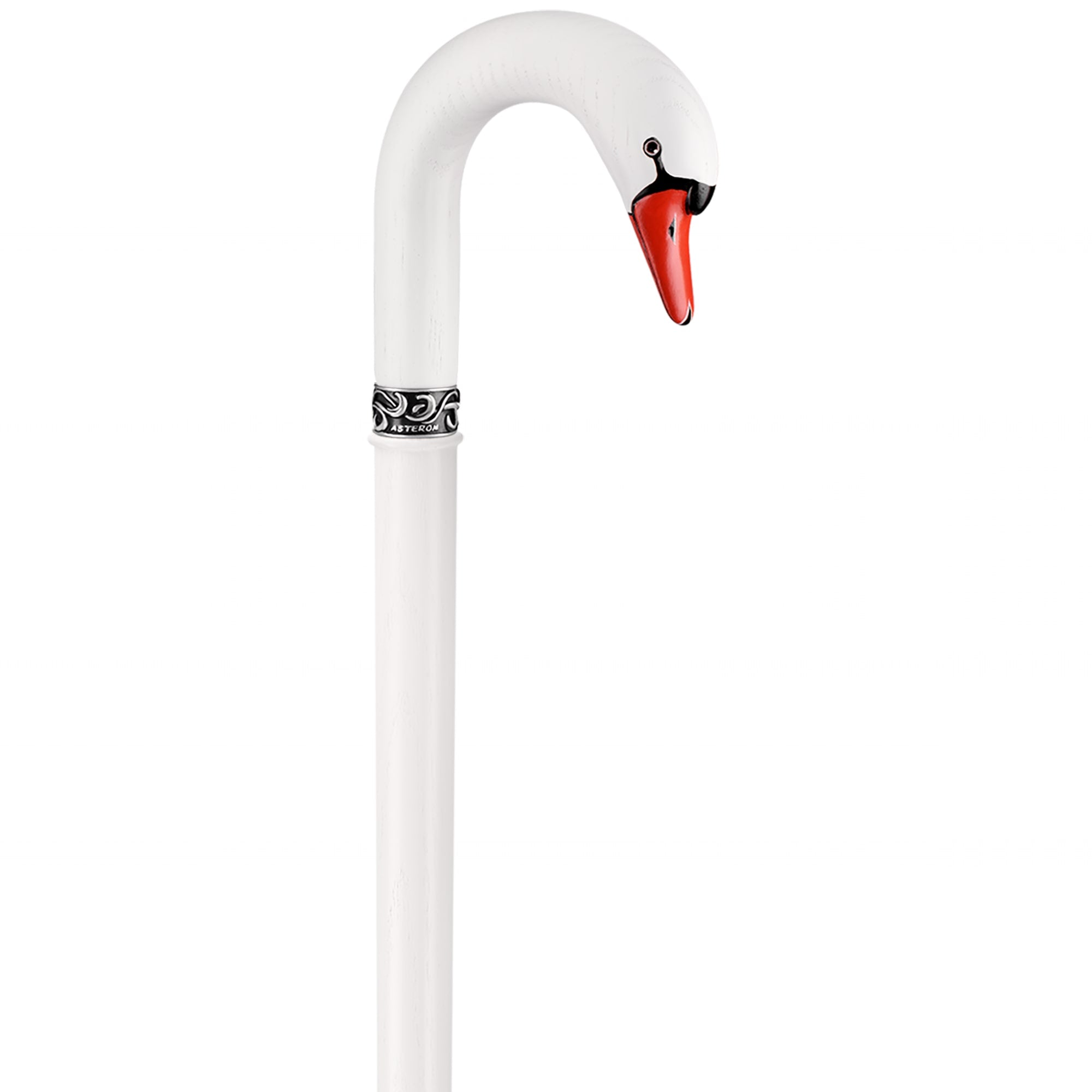 Swan Walking Cane - Custom Length and Color