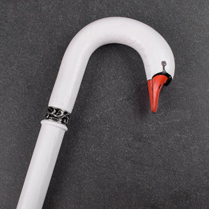 Swan Walking Cane - Custom Length and Color