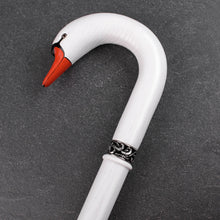 Swan Walking Cane - Custom Length and Color