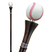 Baseball Walking Cane Sturdy Fully Carved Canes Sticks