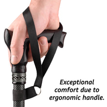 Carbon Adjustable Cane with Ergonomic Wooden Handle