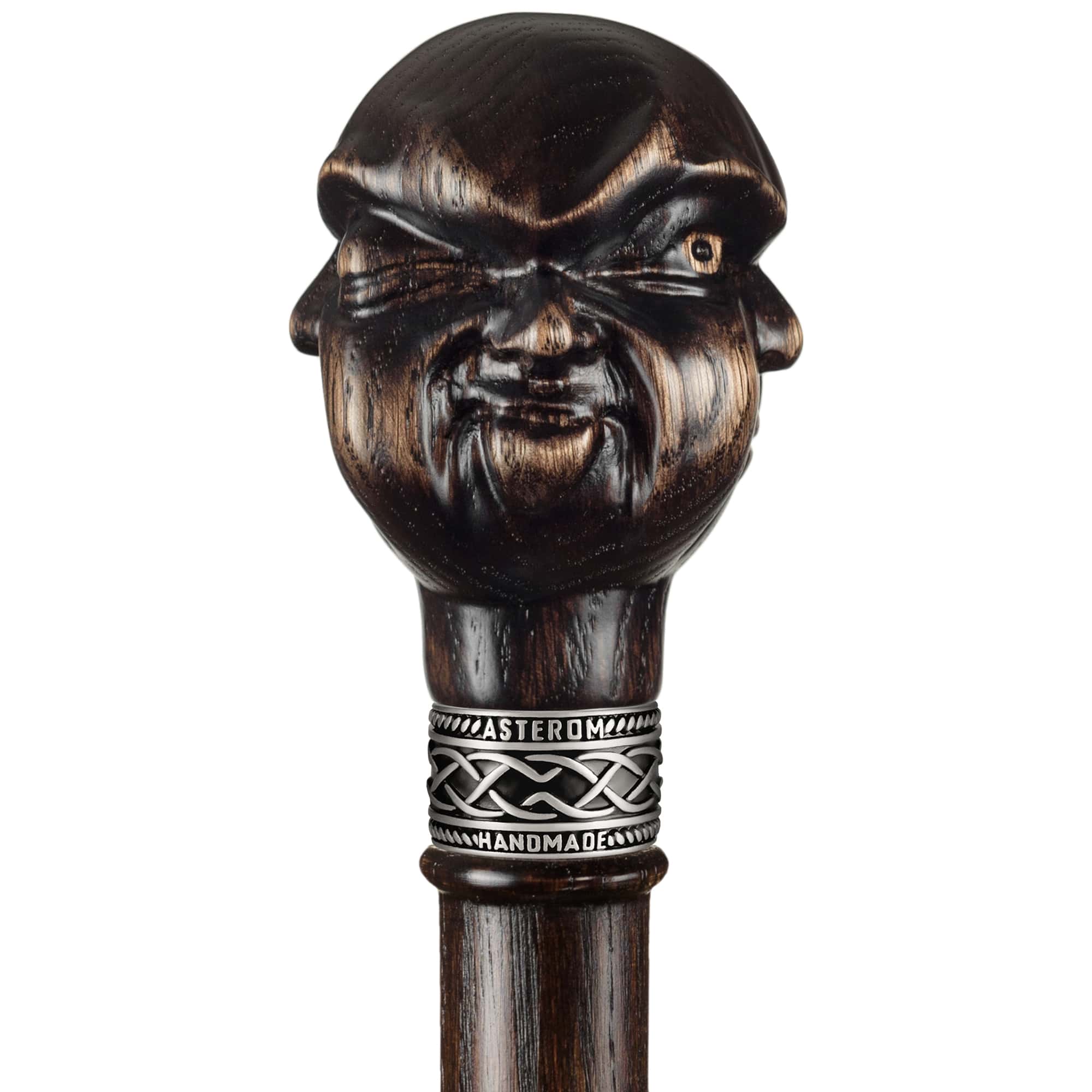 Buddha Walking Cane Sturdy Fully Carved Canes Sticks