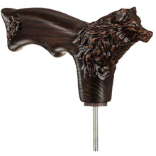 Carved Wolf Handle Only