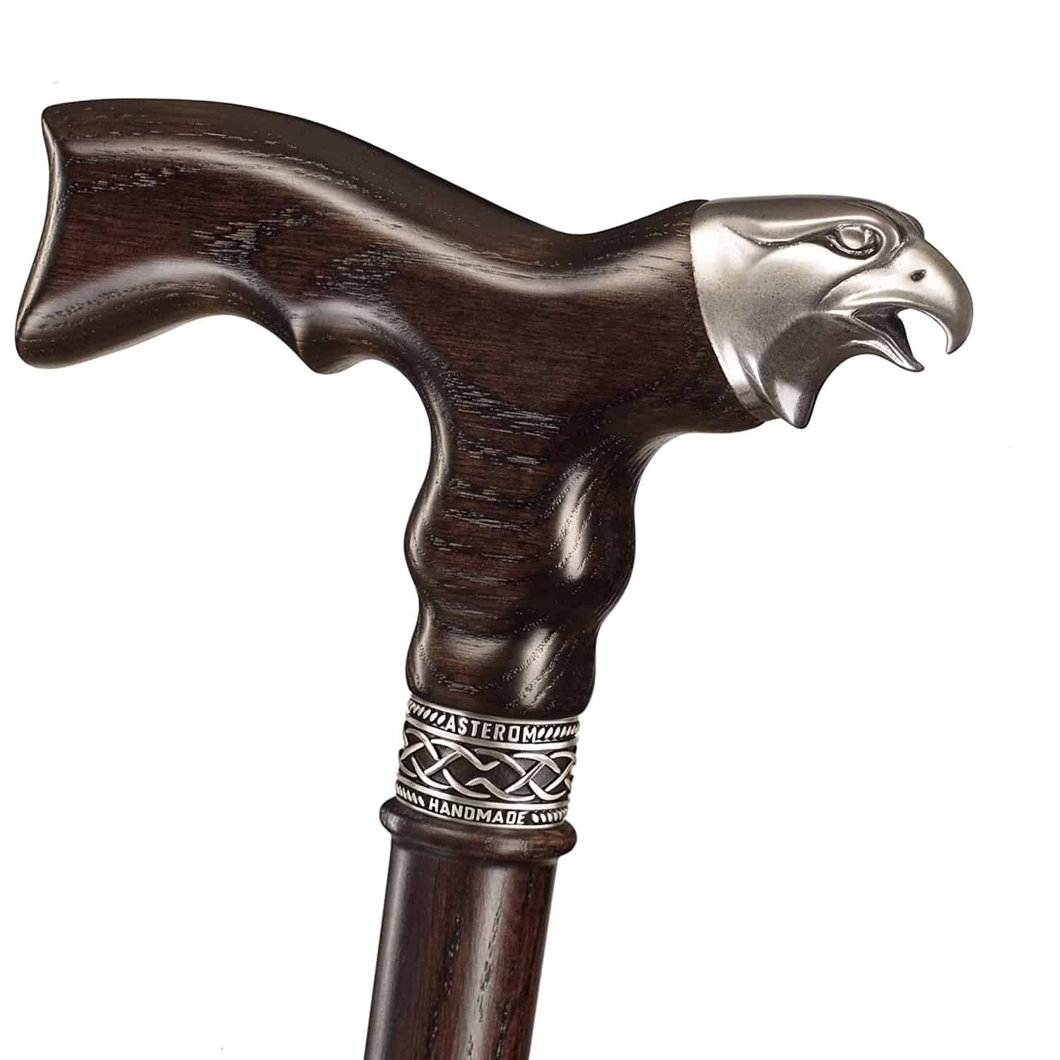 Stylish Eagle Walking Cane with Ergonomic Handle – Asterom Handmade ...