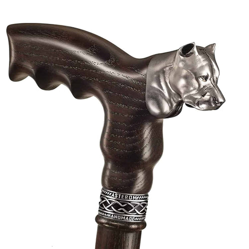 Pit Bull Cane - Custom Length and Color