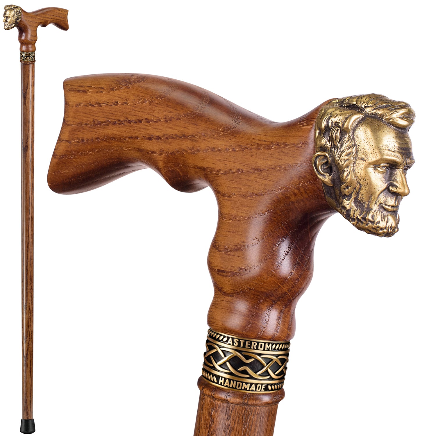 Lincoln Walking Cane - Custom Length and Color